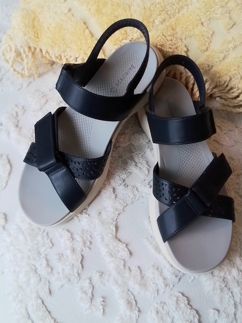 BareTraps Navy Sandals - Size 9